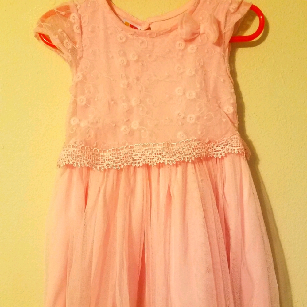 Flowy pink 2T dress